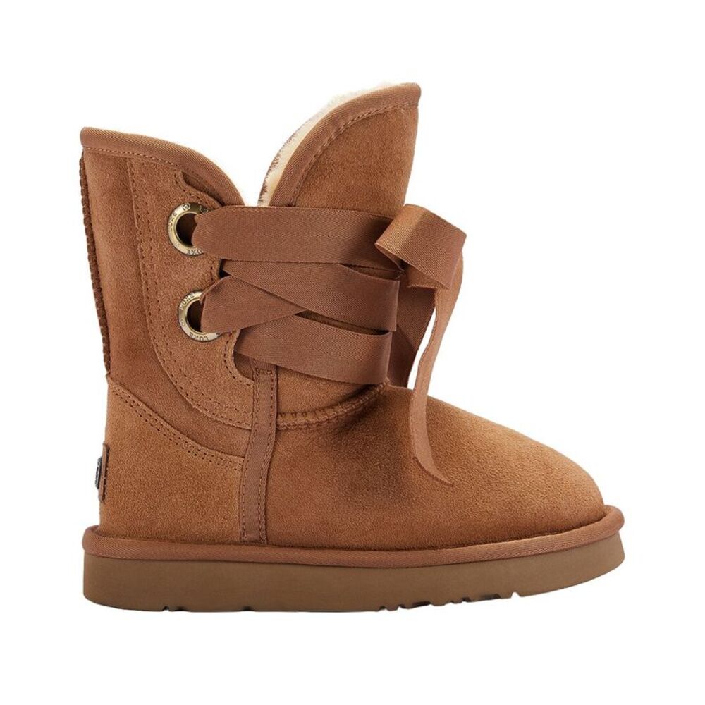 Australia Luxe Collective Kids Bedouin Sheepskin Boot, Brown